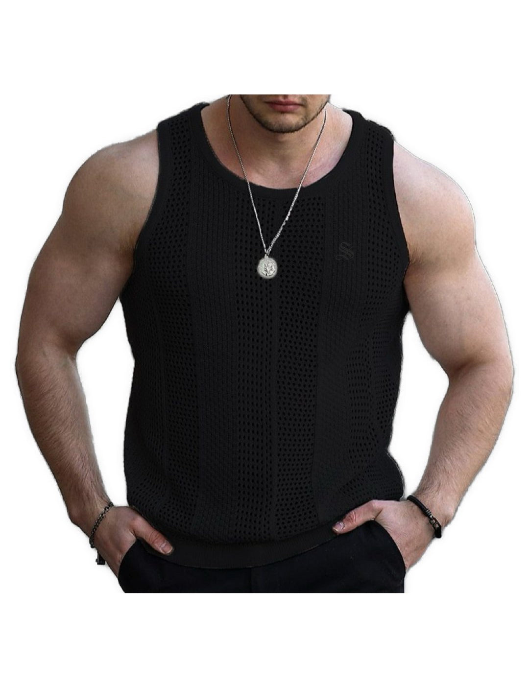 ZZG - Tank Top for Men - Sarman Fashion - Wholesale Clothing Fashion Brand for Men from Canada