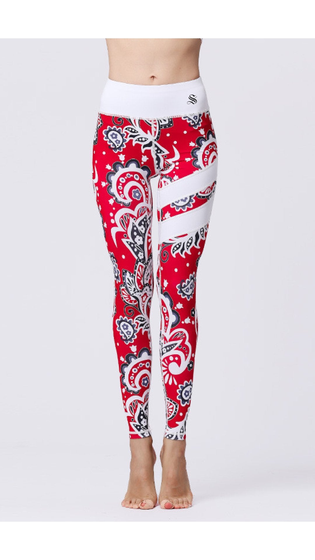 2383B - Leggings for Women - Sarman Fashion - Wholesale Clothing Fashion Brand for Men from Canada