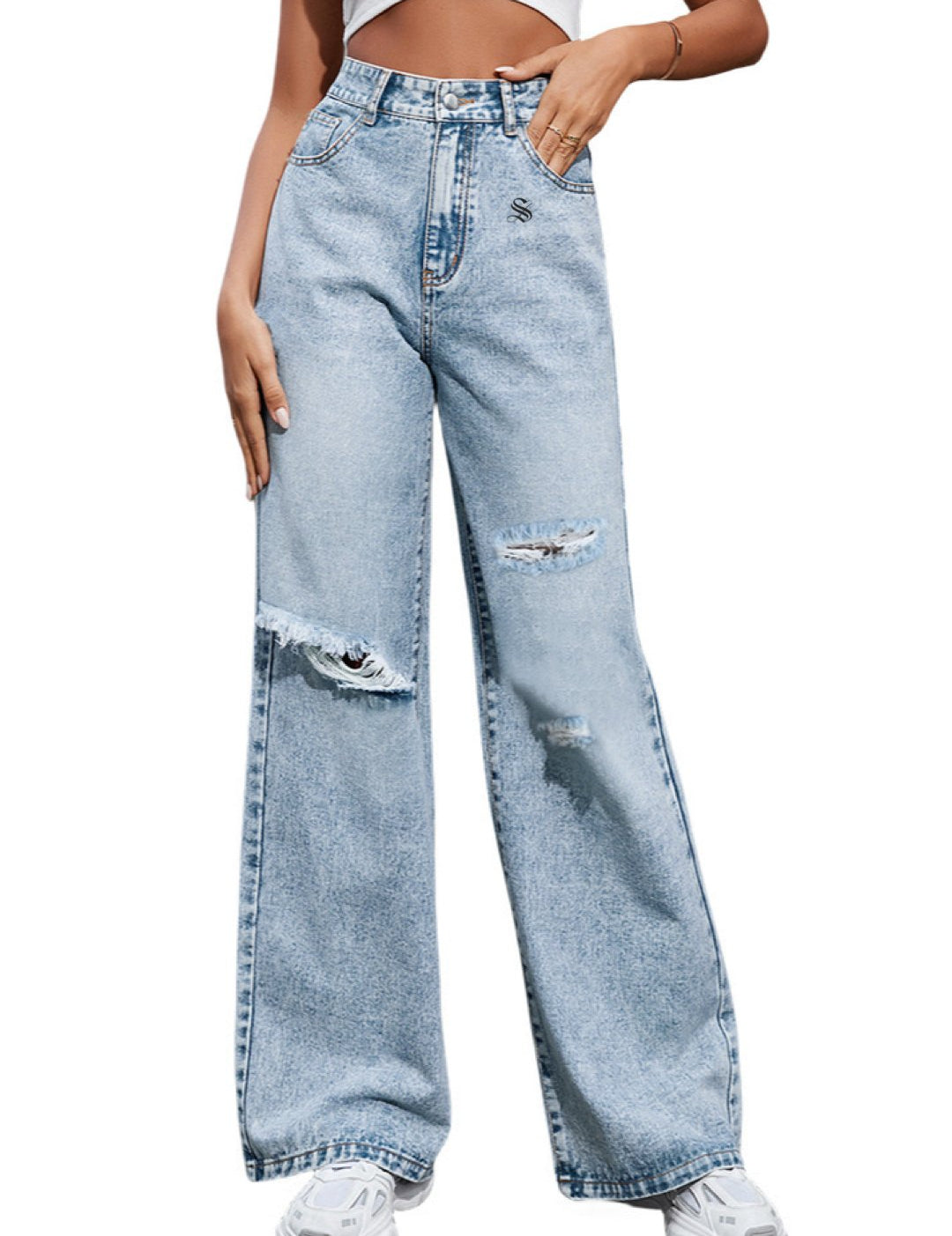 8546A - Jean’s for Women - Sarman Fashion - Wholesale Clothing Fashion Brand for Men from Canada