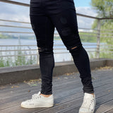 A-life - Black Skinny Jeans for Men (PRE-ORDER DISPATCH DATE 25 September 2024) - Sarman Fashion - Wholesale Clothing Fashion Brand for Men from Canada