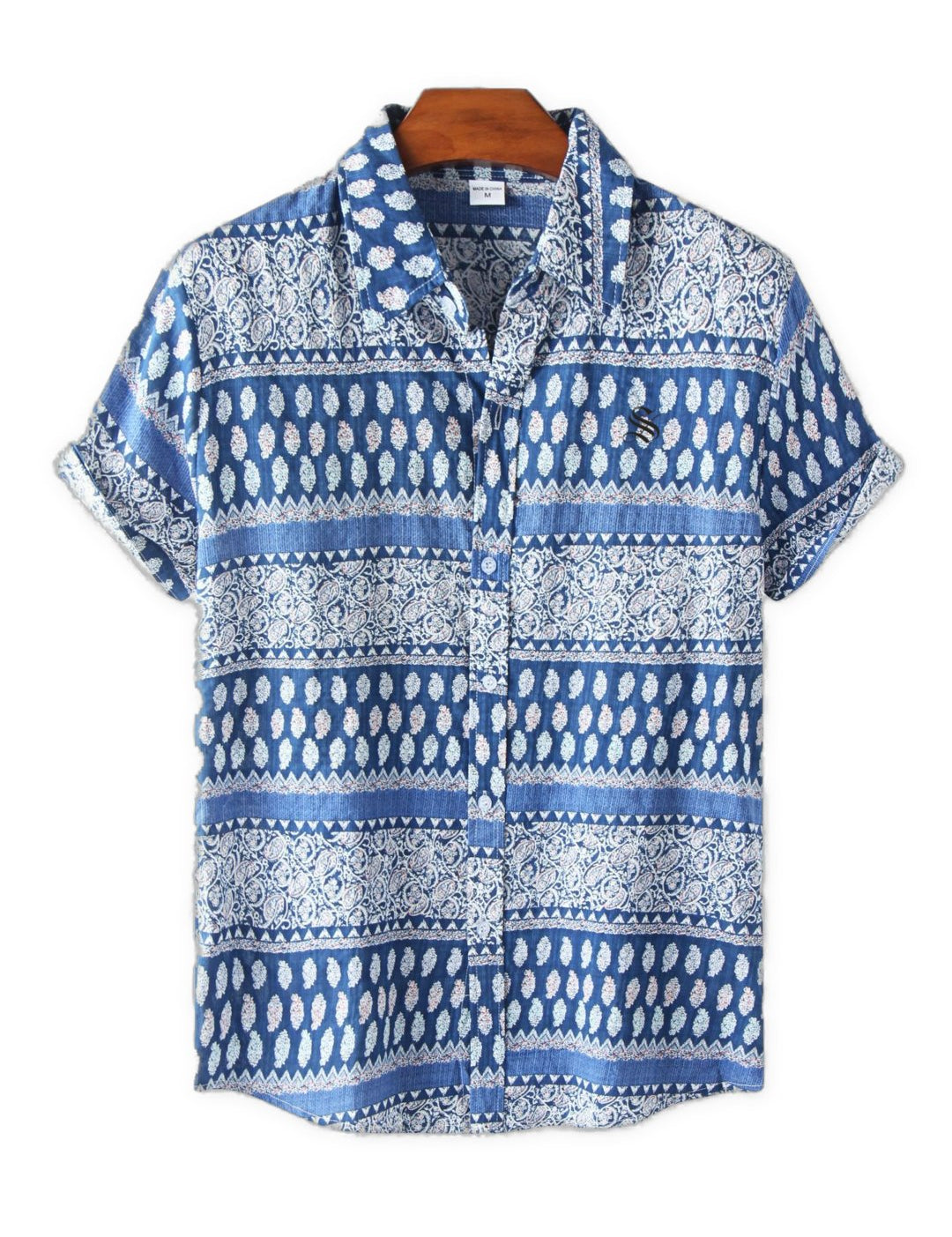 ABGU - Short Sleeves Shirt for Men - Sarman Fashion - Wholesale Clothing Fashion Brand for Men from Canada