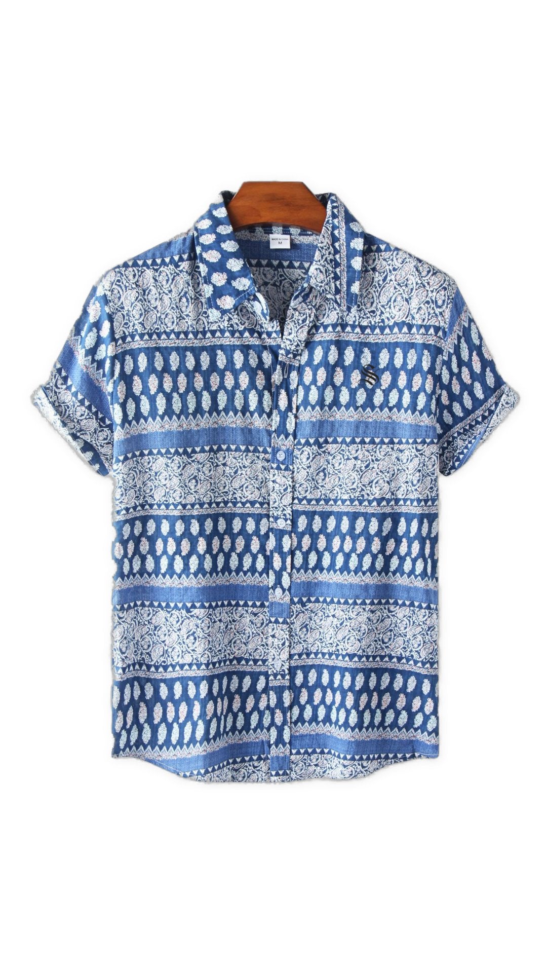 ABGU - Short Sleeves Shirt for Men - Sarman Fashion - Wholesale Clothing Fashion Brand for Men from Canada
