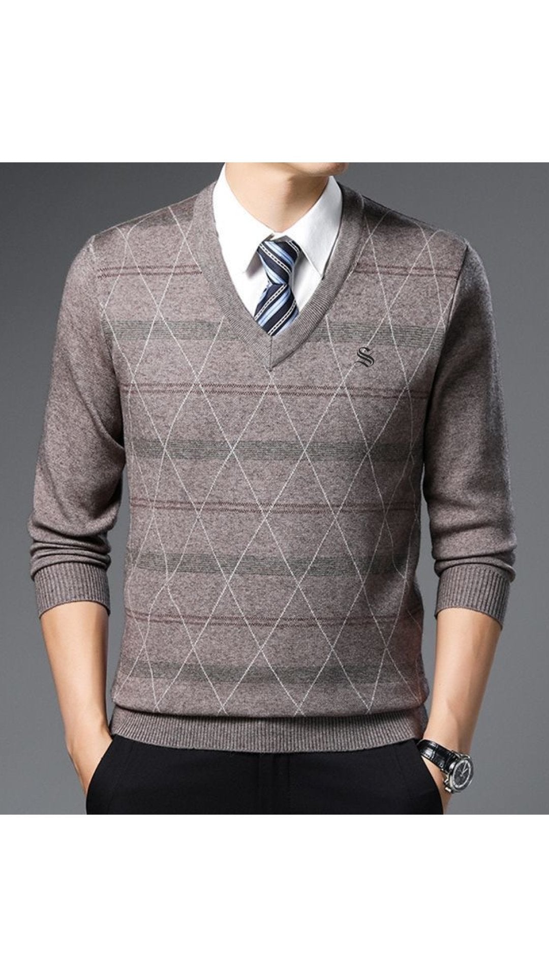 Adidun - Sweater for Men - Sarman Fashion - Wholesale Clothing Fashion Brand for Men from Canada