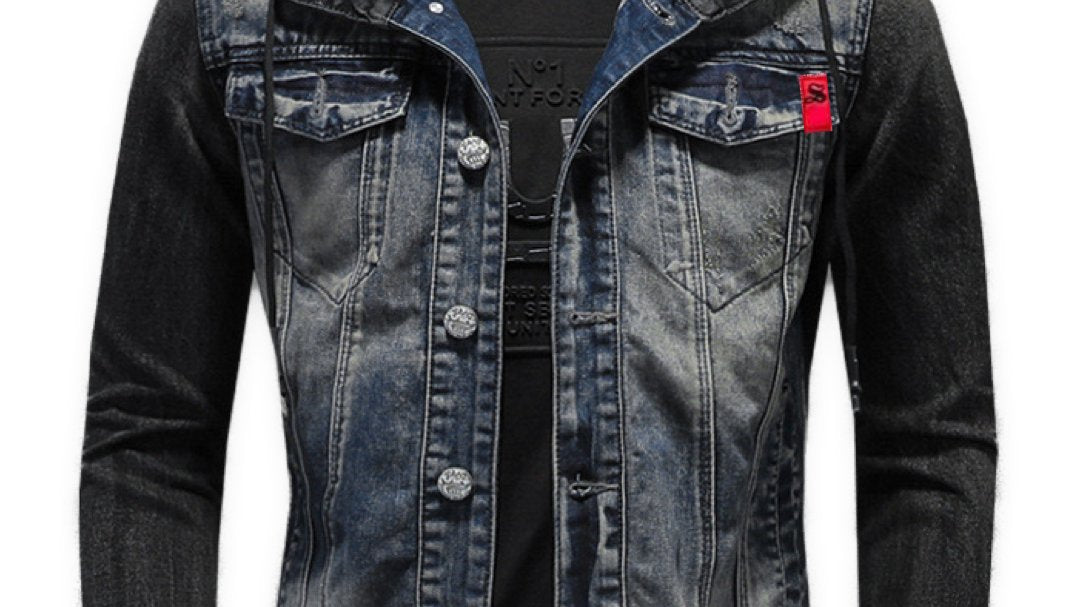 AFG- Long Sleeve Jeans Jacket for Men – Sarman Fashion - Wholesale ...