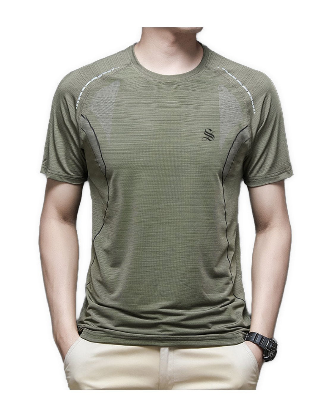 Akbu - T-shirt for Men - Sarman Fashion - Wholesale Clothing Fashion Brand for Men from Canada