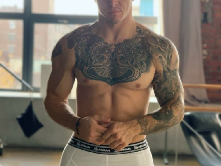 Alabaster - White Underwear for Men (PRE-ORDER DISPATCH DATE 1 JUIN 2021) - Sarman Fashion - Wholesale Clothing Fashion Brand for Men from Canada