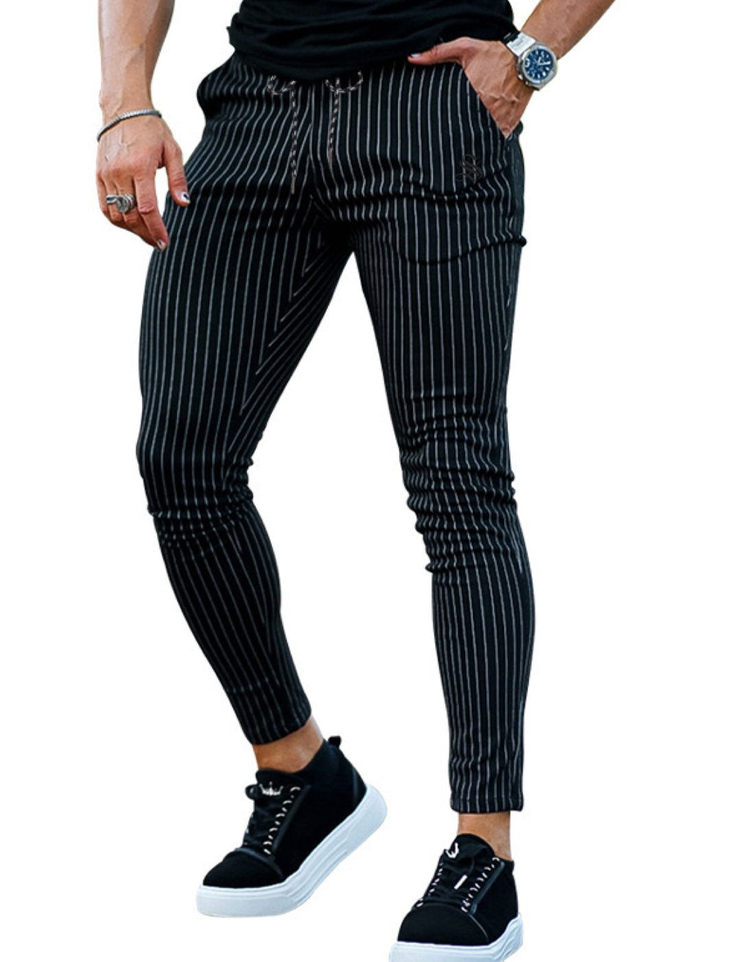Albino - Joggers for Men - Sarman Fashion - Wholesale Clothing Fashion Brand for Men from Canada