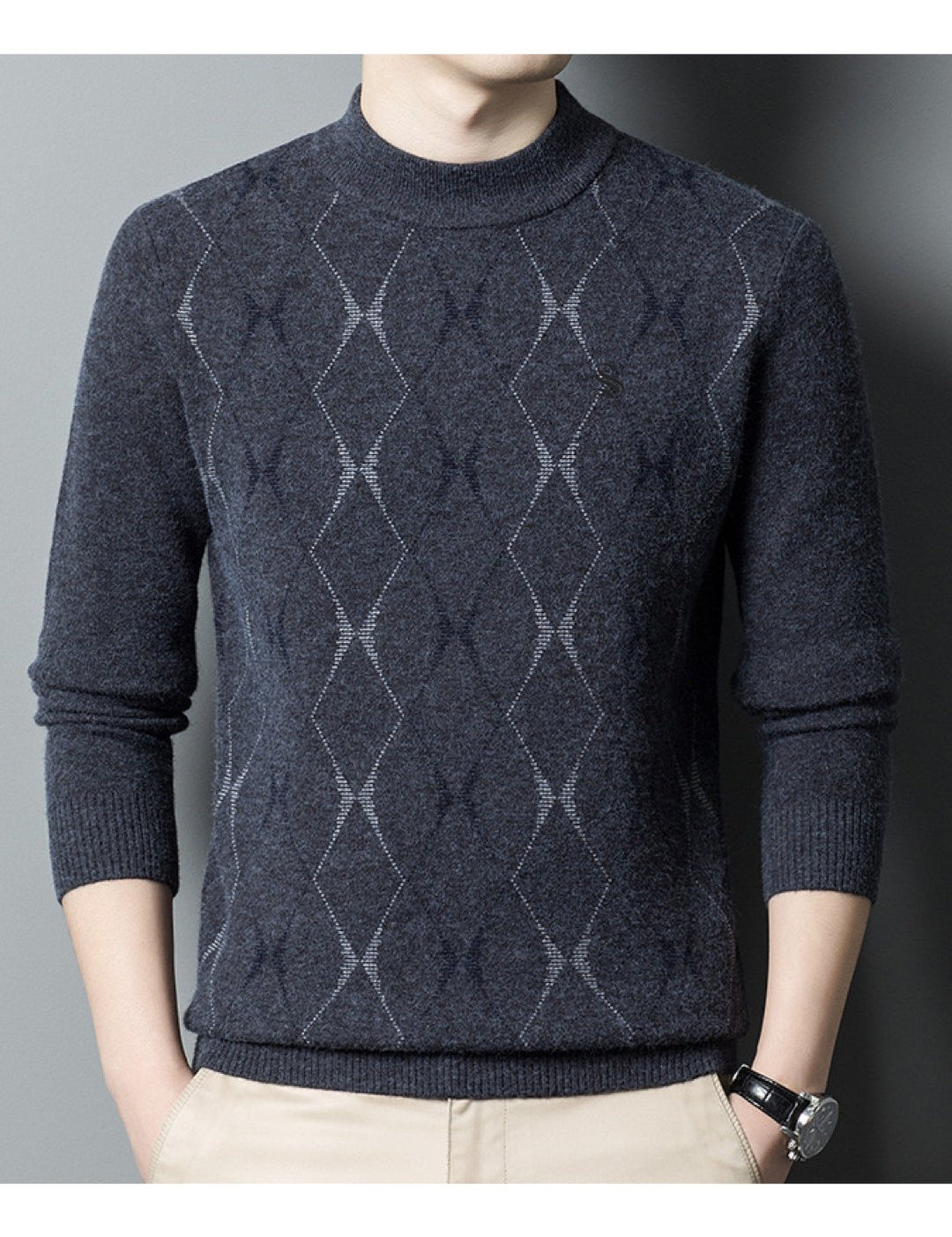 Alinuna - Sweater for Men - Sarman Fashion - Wholesale Clothing Fashion Brand for Men from Canada