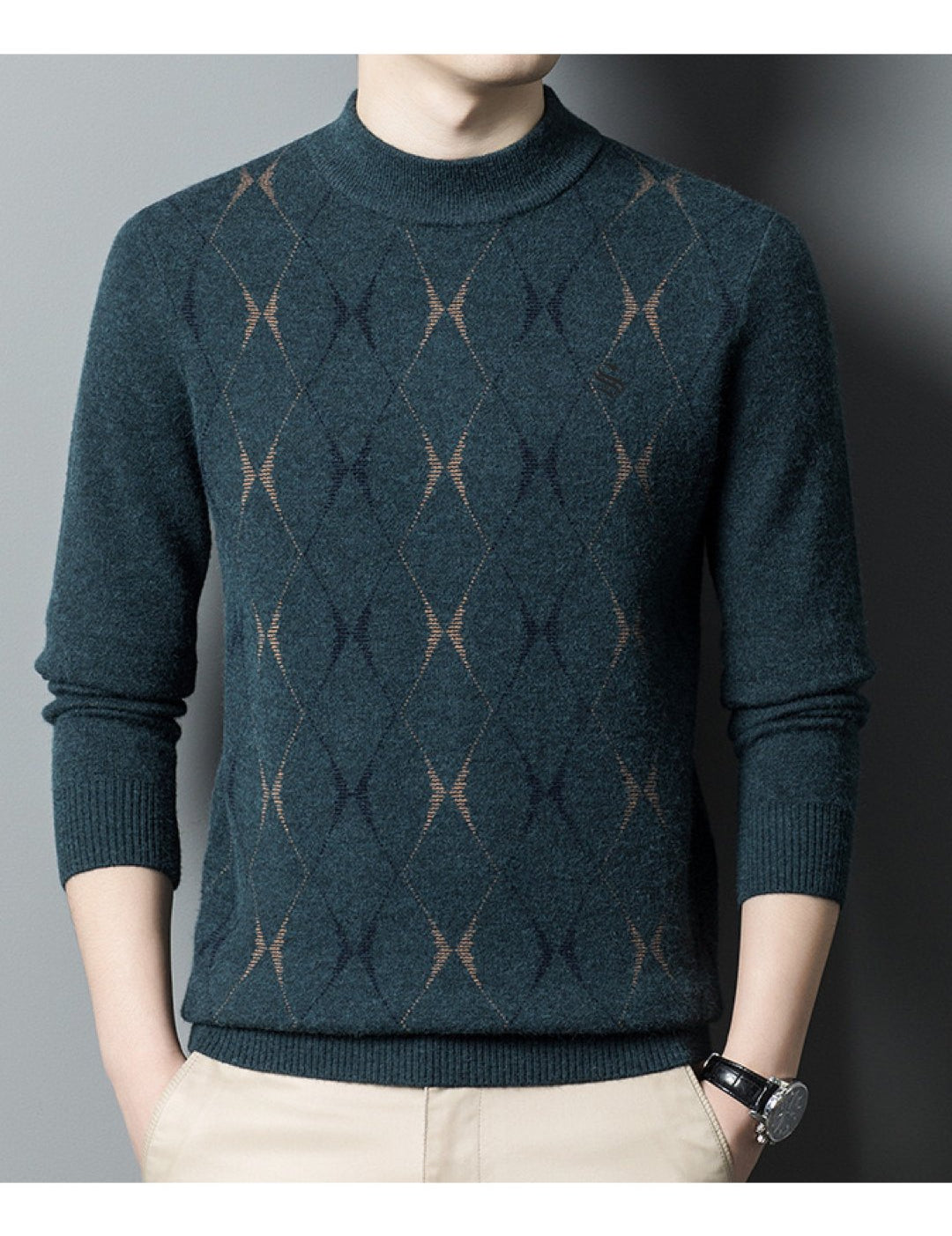 Alinuna - Sweater for Men - Sarman Fashion - Wholesale Clothing Fashion Brand for Men from Canada