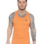 Almanio - Orange Tank Top for Men - Sarman Fashion - Wholesale Clothing Fashion Brand for Men from Canada