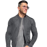 Alpha Male - Black Long Sleeve Sweatshirt for Men - Sarman Fashion - Wholesale Clothing Fashion Brand for Men from Canada