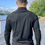Alpha Male - Black Long Sleeve Sweatshirt for Men (PRE-ORDER DISPATCH DATE 25 SEPTEMBER) - Sarman Fashion - Wholesale Clothing Fashion Brand for Men from Canada