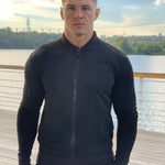 Alpha Male - Black Long Sleeve Sweatshirt for Men (PRE-ORDER DISPATCH DATE 25 SEPTEMBER) - Sarman Fashion - Wholesale Clothing Fashion Brand for Men from Canada