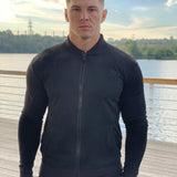 Alpha Male - Black Long Sleeve Sweatshirt for Men (PRE-ORDER DISPATCH DATE 25 SEPTEMBER) - Sarman Fashion - Wholesale Clothing Fashion Brand for Men from Canada