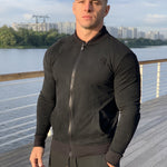 Alpha Male - Black Long Sleeve Sweatshirt for Men (PRE-ORDER DISPATCH DATE 25 SEPTEMBER) - Sarman Fashion - Wholesale Clothing Fashion Brand for Men from Canada
