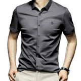 Amamo - Short Sleeves Shirt for Men - Sarman Fashion - Wholesale Clothing Fashion Brand for Men from Canada