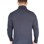 Amsterdam - Black Long Sleeve shirt for Men - Sarman Fashion - Wholesale Clothing Fashion Brand for Men from Canada