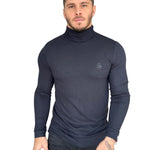 Amsterdam - Black Long Sleeve shirt for Men - Sarman Fashion - Wholesale Clothing Fashion Brand for Men from Canada