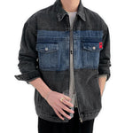 AMWQ - Long Sleeve Jeans Jacket for Men - Sarman Fashion - Wholesale Clothing Fashion Brand for Men from Canada