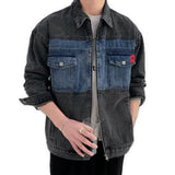 AMWQ - Long Sleeve Jeans Jacket for Men - Sarman Fashion - Wholesale Clothing Fashion Brand for Men from Canada