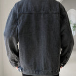 AMWQ - Long Sleeve Jeans Jacket for Men - Sarman Fashion - Wholesale Clothing Fashion Brand for Men from Canada