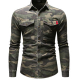 Army Boy - Long Sleeves Shirt for Men - Sarman Fashion - Wholesale Clothing Fashion Brand for Men from Canada