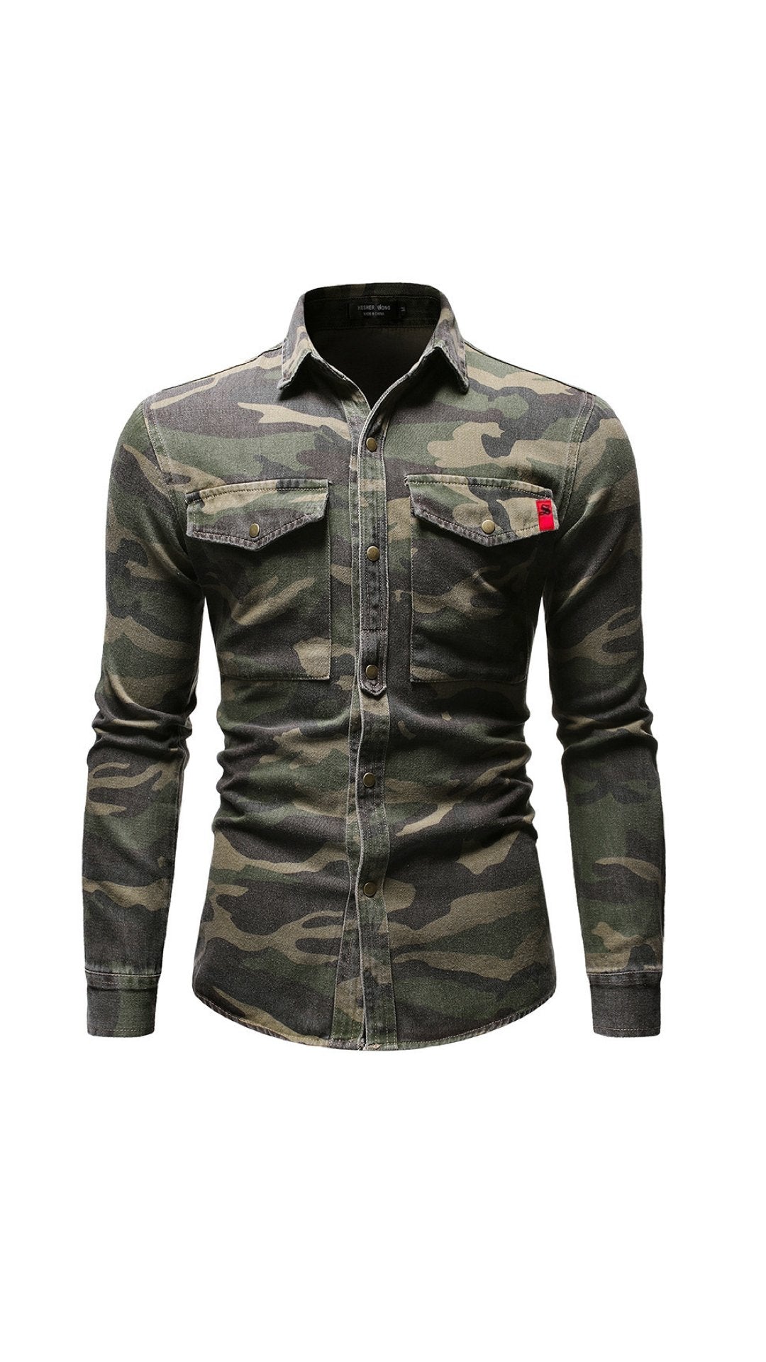 Army Boy - Long Sleeves Shirt for Men - Sarman Fashion - Wholesale Clothing Fashion Brand for Men from Canada