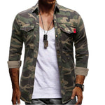 Army Boy - Long Sleeves Shirt for Men - Sarman Fashion - Wholesale Clothing Fashion Brand for Men from Canada