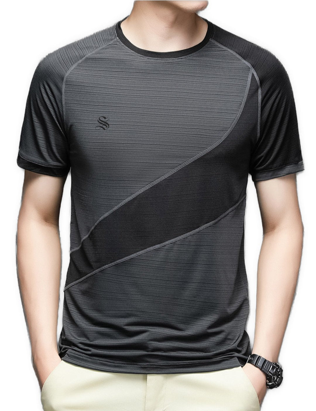 AroLef - T-shirt for Men - Sarman Fashion - Wholesale Clothing Fashion Brand for Men from Canada