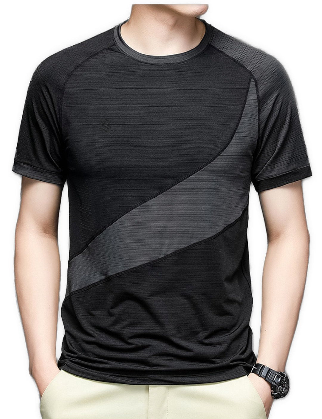 AroLef - T-shirt for Men - Sarman Fashion - Wholesale Clothing Fashion Brand for Men from Canada