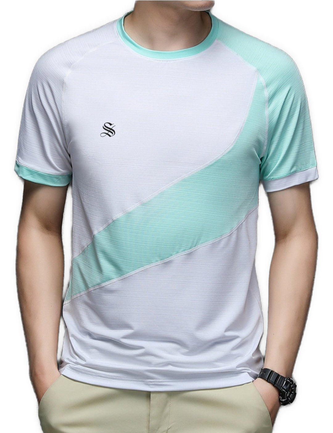 AroLef - T-shirt for Men - Sarman Fashion - Wholesale Clothing Fashion Brand for Men from Canada