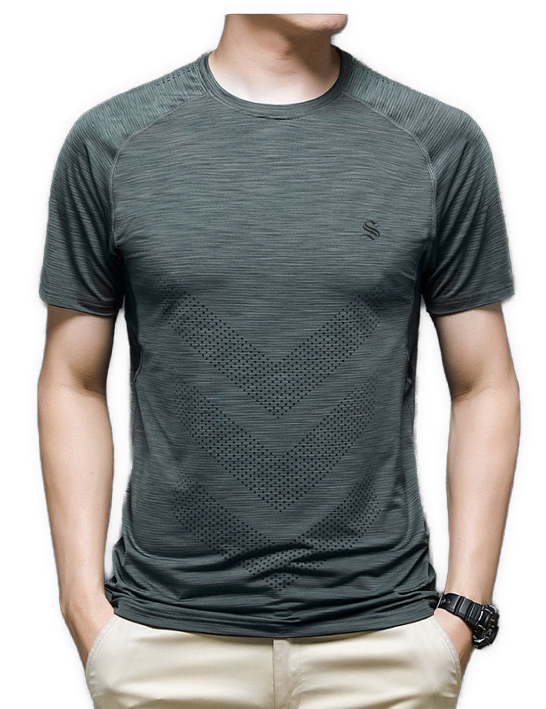 ArrowDown - T-shirt for Men - Sarman Fashion - Wholesale Clothing Fashion Brand for Men from Canada