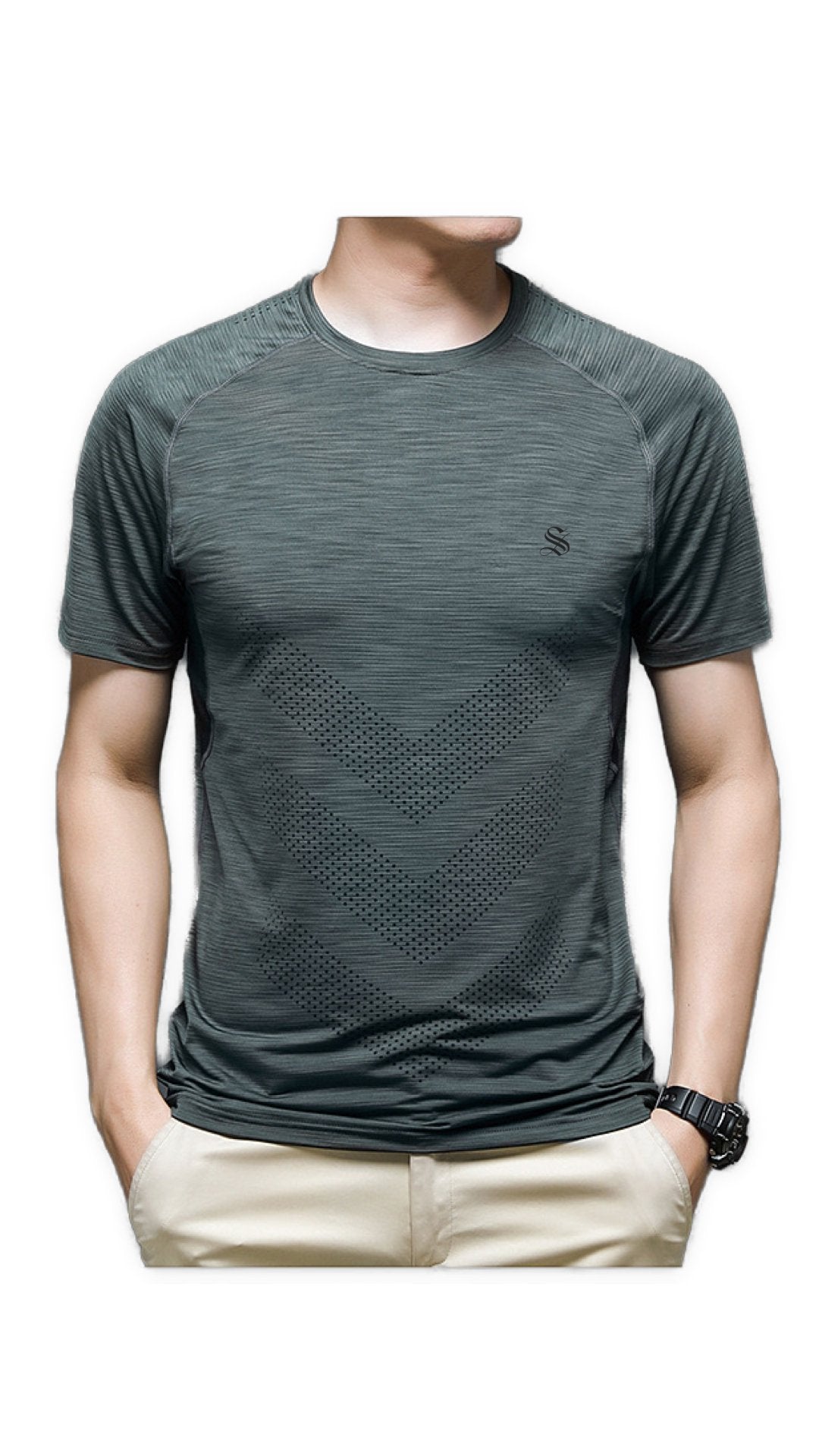 ArrowDown - T-shirt for Men - Sarman Fashion - Wholesale Clothing Fashion Brand for Men from Canada