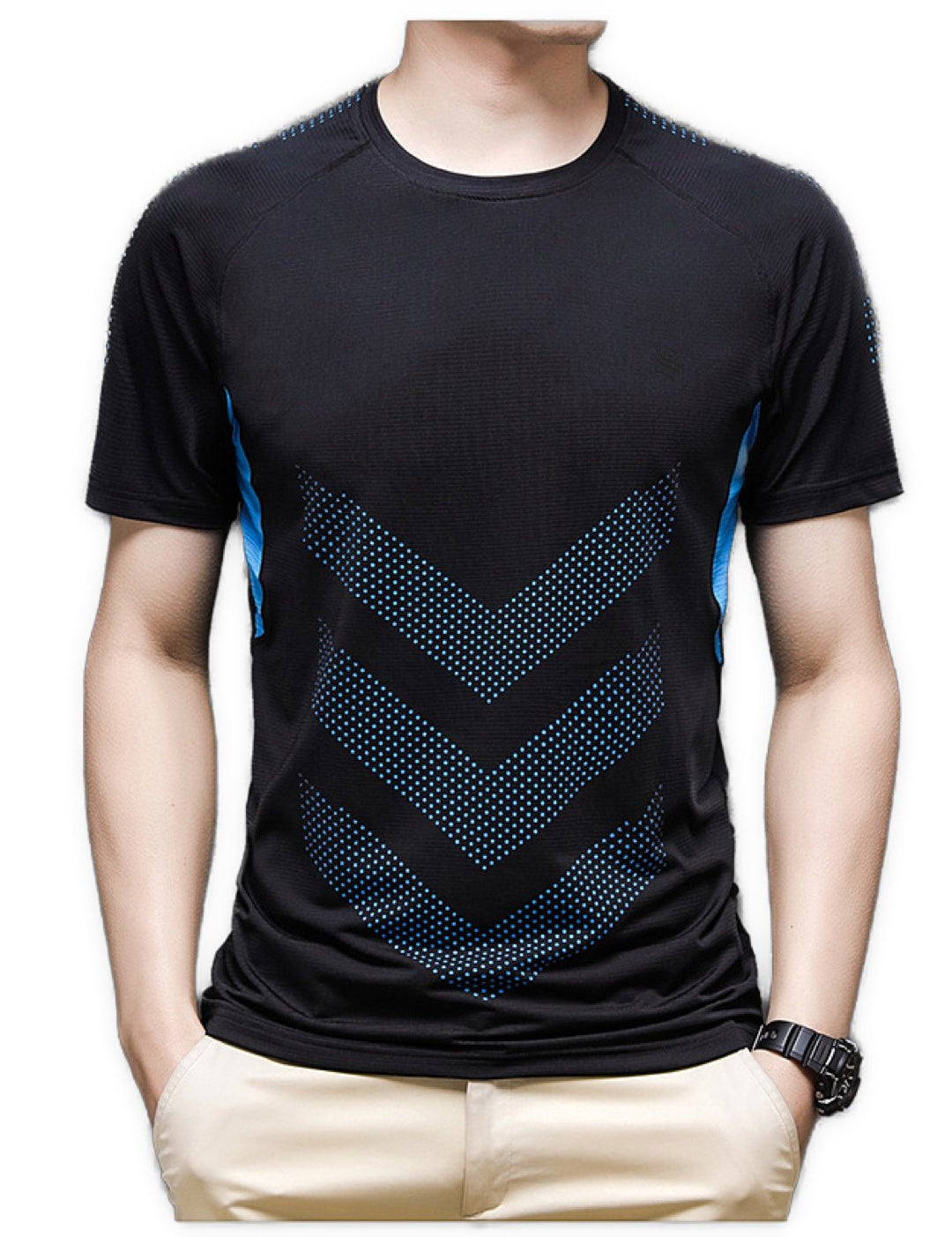 ArrowDown - T-shirt for Men - Sarman Fashion - Wholesale Clothing Fashion Brand for Men from Canada