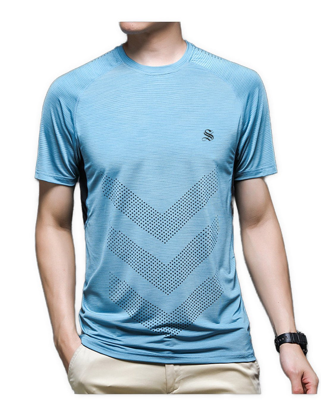 ArrowDown - T-shirt for Men - Sarman Fashion - Wholesale Clothing Fashion Brand for Men from Canada