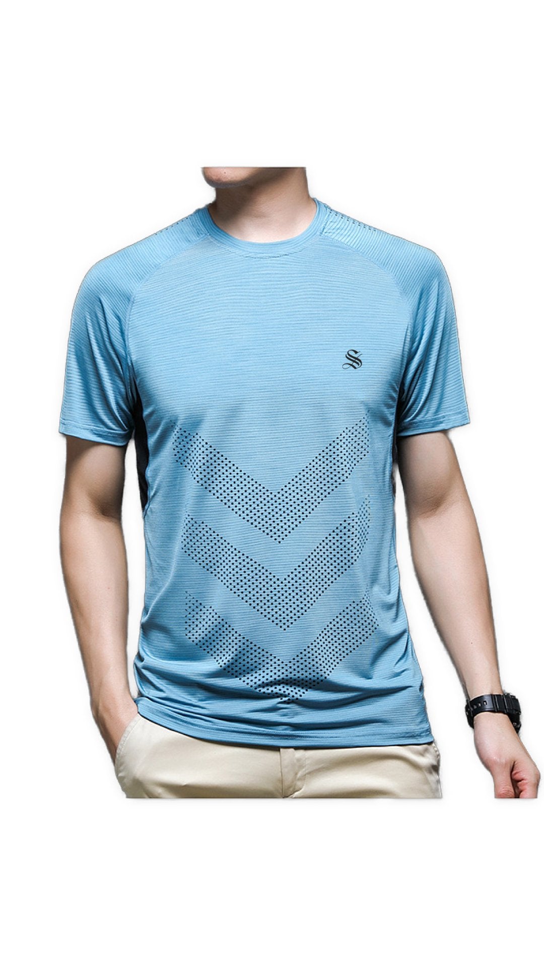 ArrowDown - T-shirt for Men - Sarman Fashion - Wholesale Clothing Fashion Brand for Men from Canada