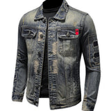 ASTL - Long Sleeve Jeans Jacket for Men - Sarman Fashion - Wholesale Clothing Fashion Brand for Men from Canada
