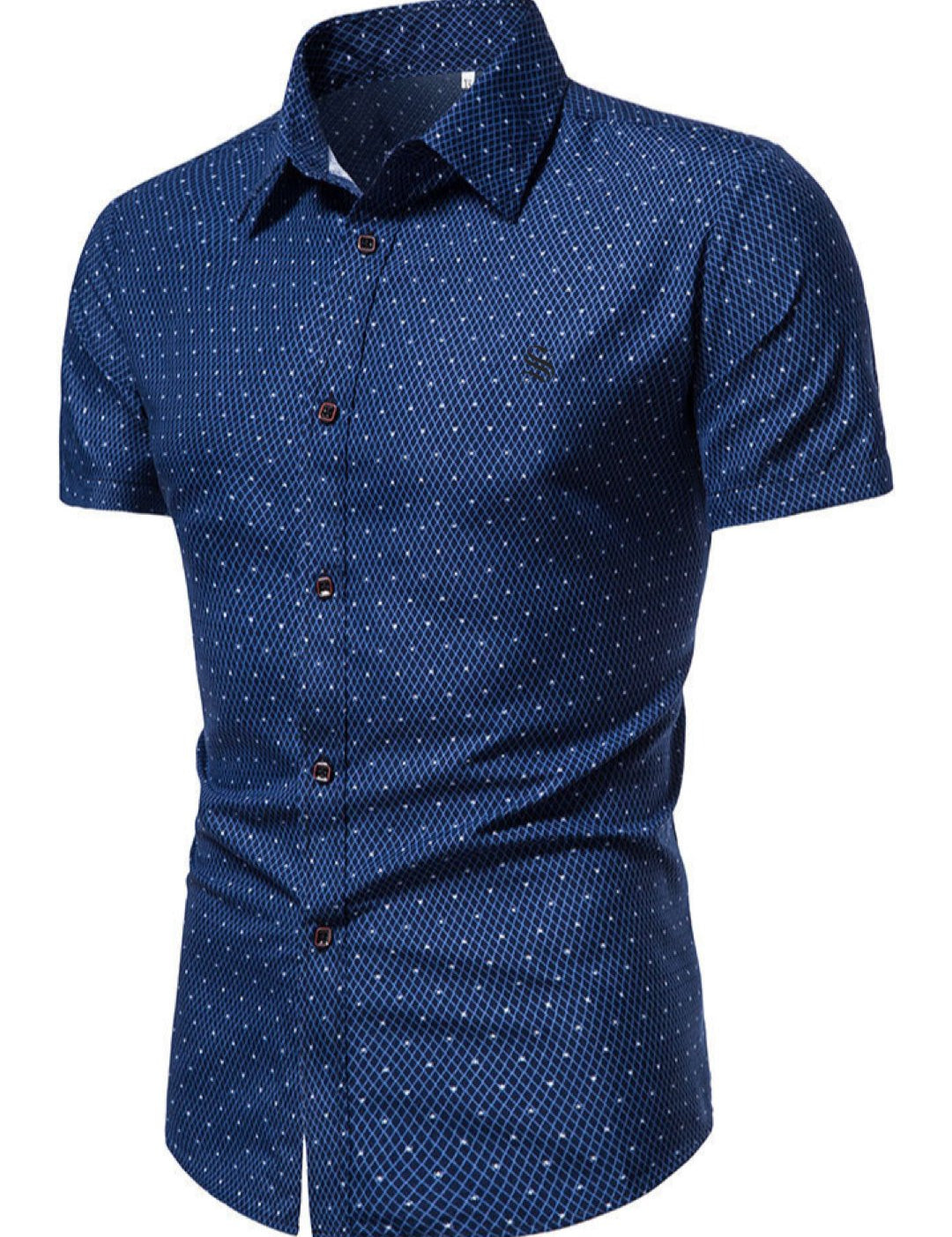 AUTU - Short Sleeves Shirt for Men - Sarman Fashion - Wholesale Clothing Fashion Brand for Men from Canada