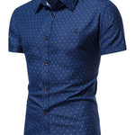 AUTU - Short Sleeves Shirt for Men - Sarman Fashion - Wholesale Clothing Fashion Brand for Men from Canada