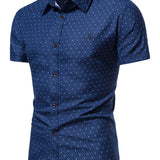 AUTU - Short Sleeves Shirt for Men - Sarman Fashion - Wholesale Clothing Fashion Brand for Men from Canada