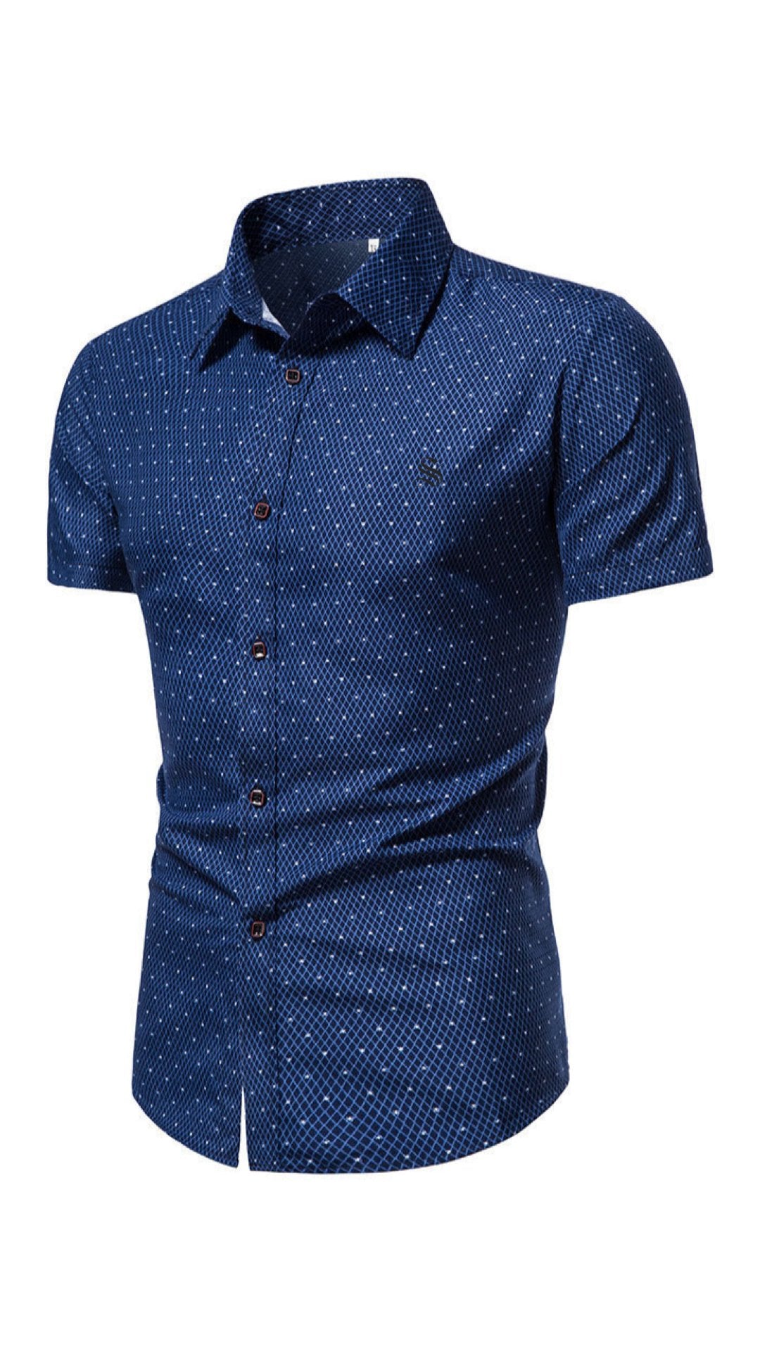 AUTU - Short Sleeves Shirt for Men - Sarman Fashion - Wholesale Clothing Fashion Brand for Men from Canada