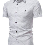 AUTU - Short Sleeves Shirt for Men - Sarman Fashion - Wholesale Clothing Fashion Brand for Men from Canada