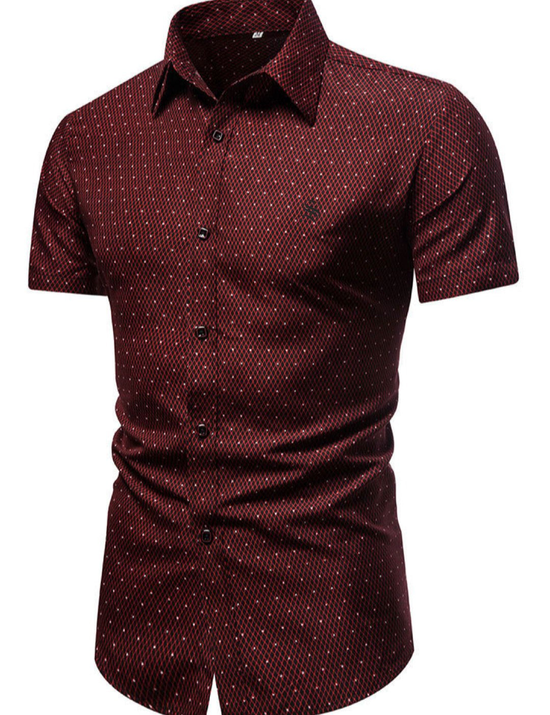 AUTU - Short Sleeves Shirt for Men - Sarman Fashion - Wholesale Clothing Fashion Brand for Men from Canada