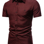 AUTU - Short Sleeves Shirt for Men - Sarman Fashion - Wholesale Clothing Fashion Brand for Men from Canada