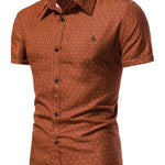 AUTU - Short Sleeves Shirt for Men - Sarman Fashion - Wholesale Clothing Fashion Brand for Men from Canada