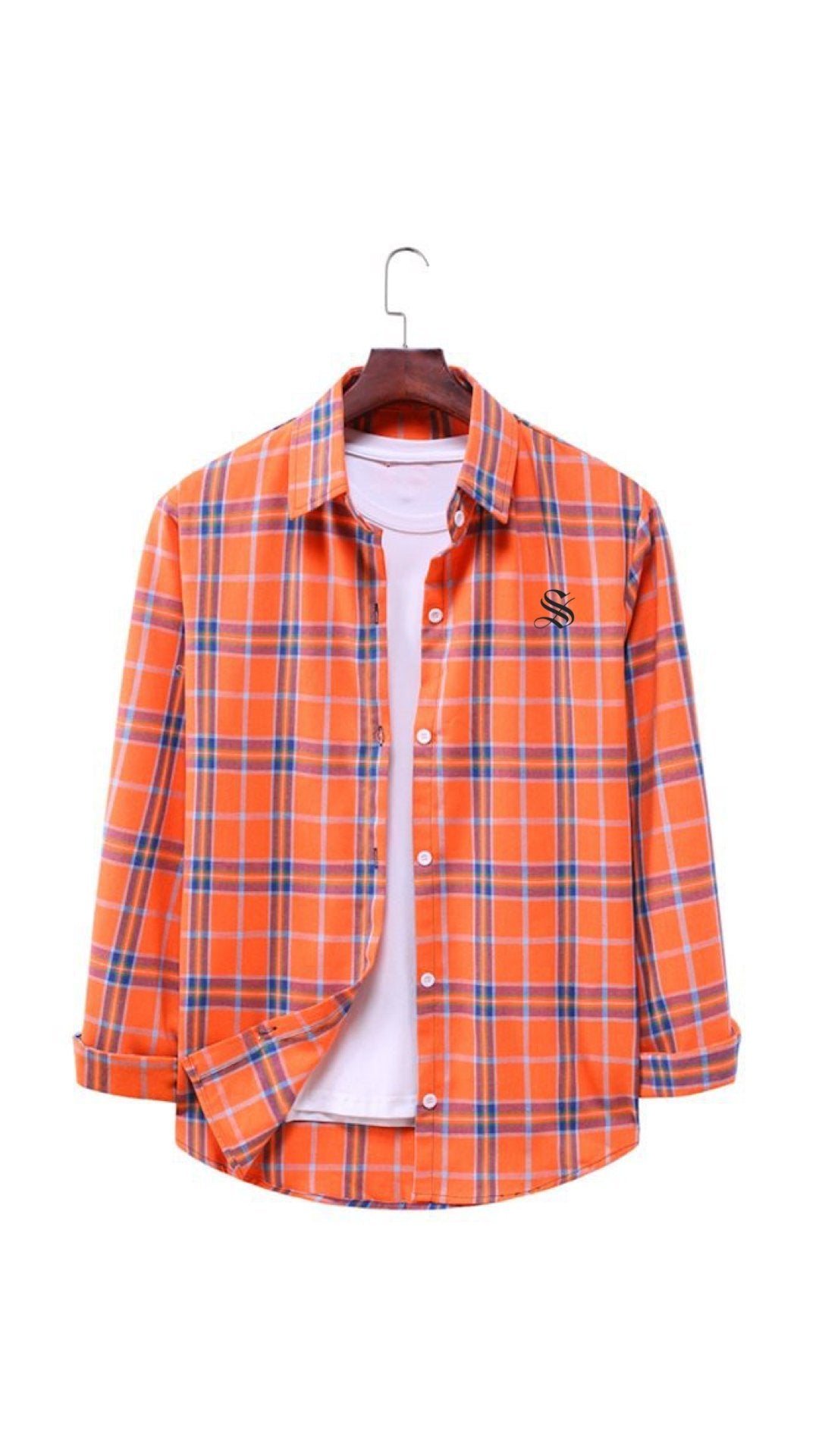 Axe #2 - Long Sleeves Shirt for Men - Sarman Fashion - Wholesale Clothing Fashion Brand for Men from Canada