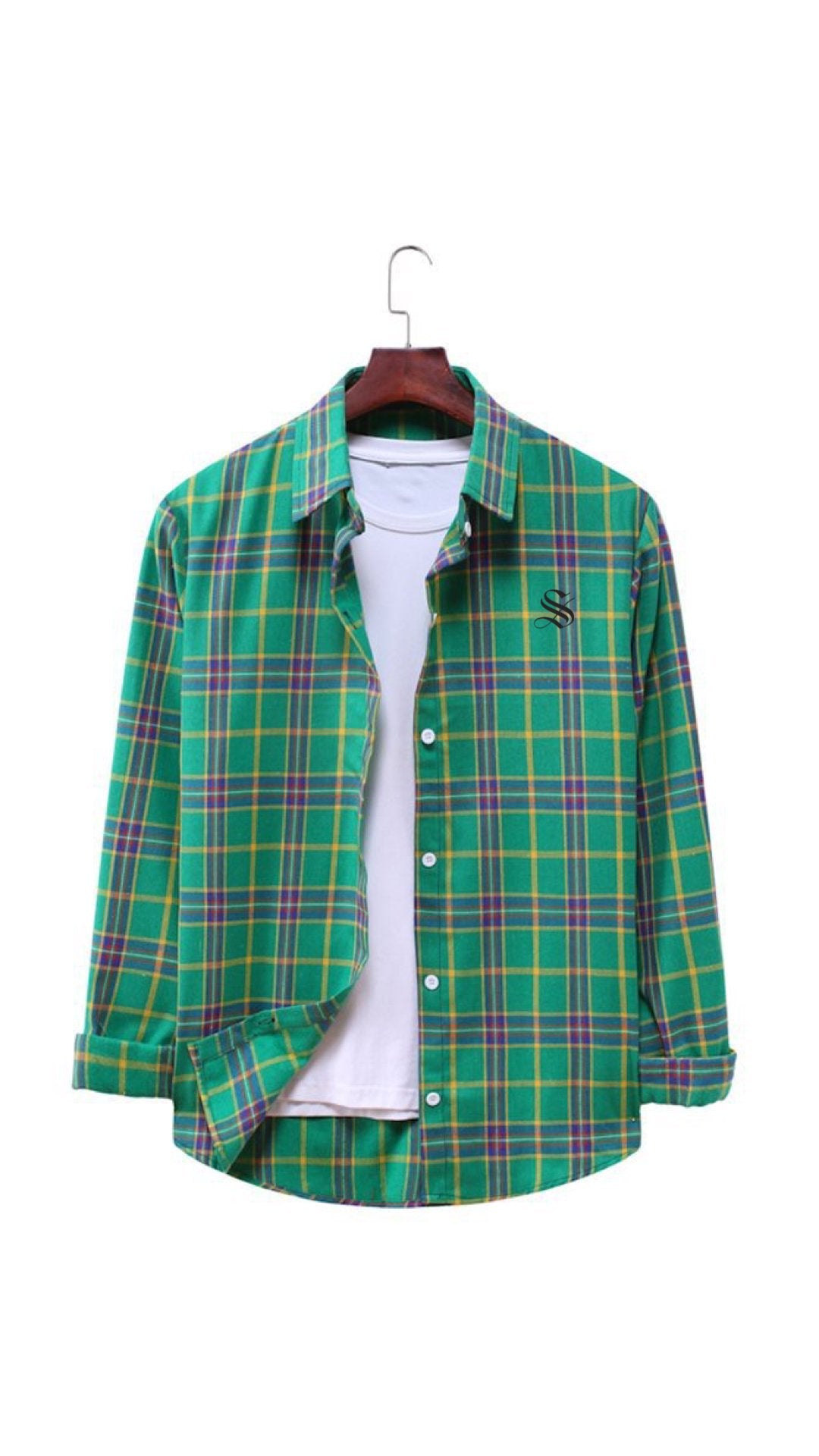Axe #2 - Long Sleeves Shirt for Men - Sarman Fashion - Wholesale Clothing Fashion Brand for Men from Canada