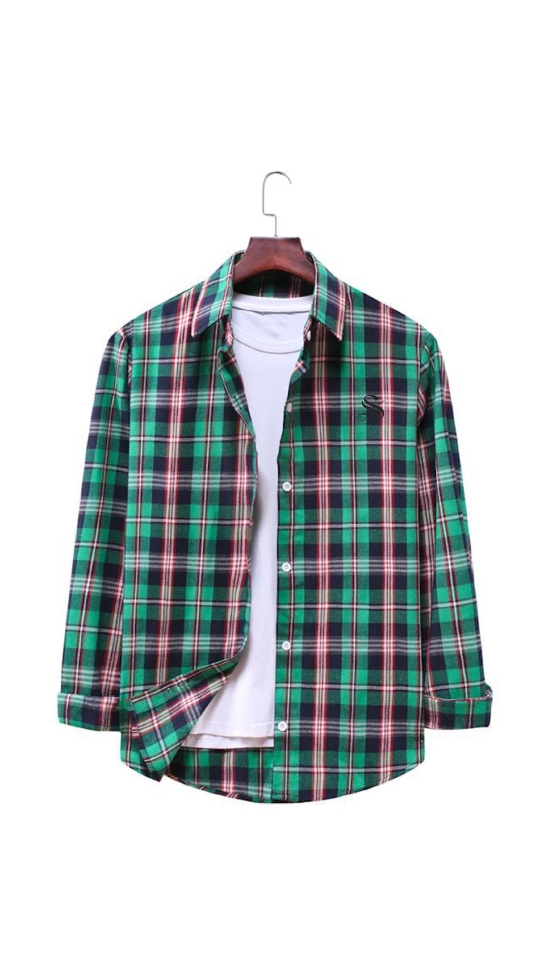 Axe #2 - Long Sleeves Shirt for Men - Sarman Fashion - Wholesale Clothing Fashion Brand for Men from Canada