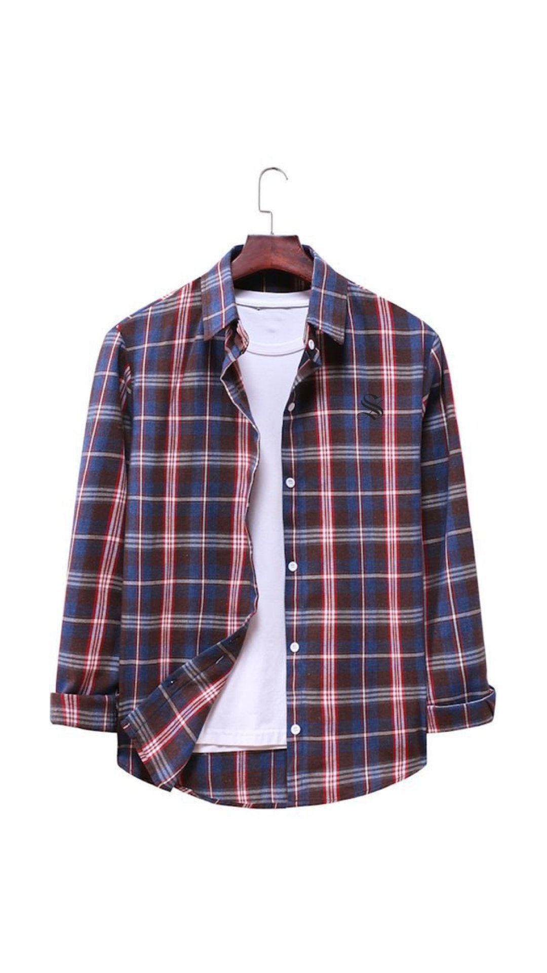 Axe #2 - Long Sleeves Shirt for Men - Sarman Fashion - Wholesale Clothing Fashion Brand for Men from Canada