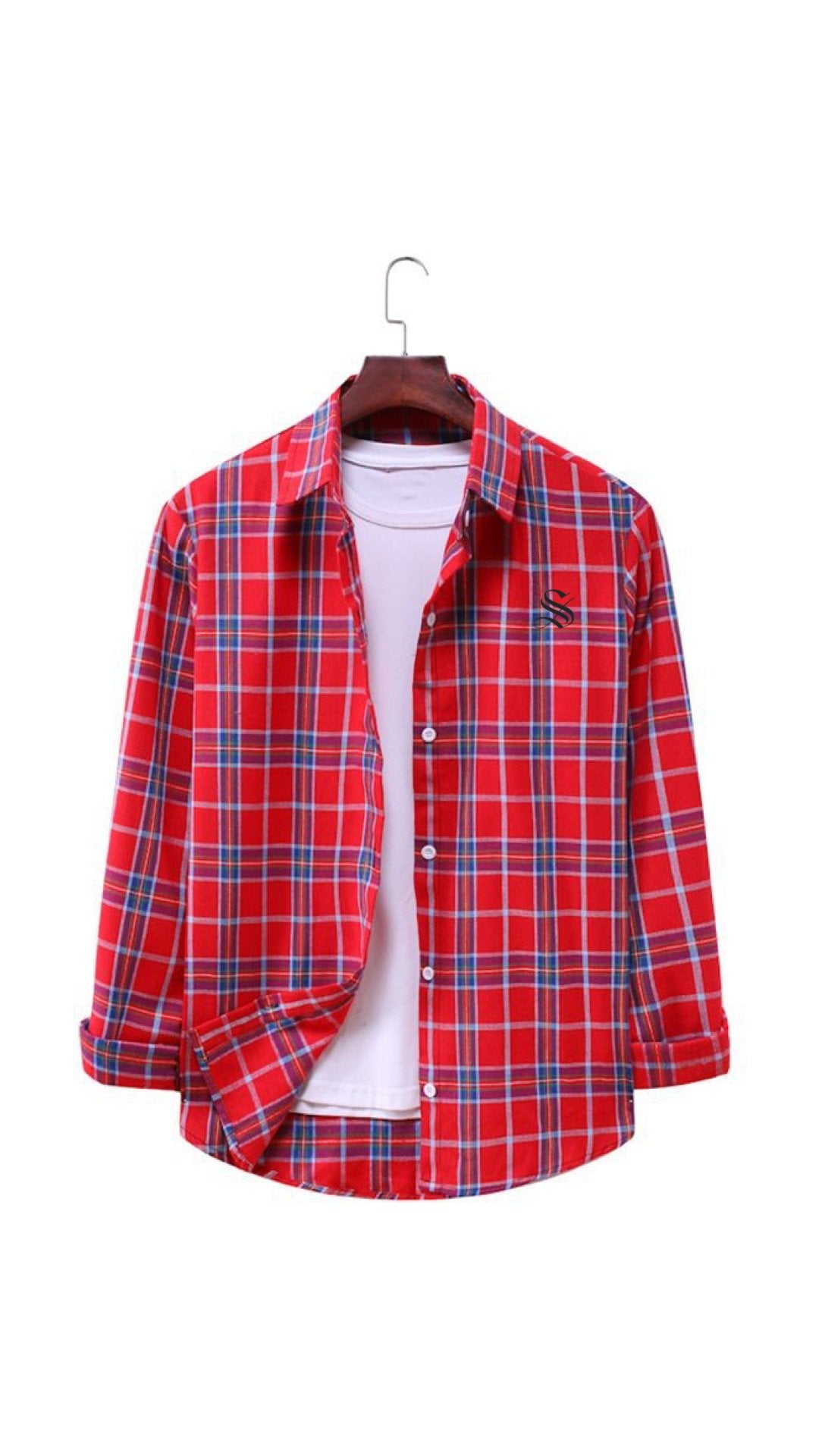 Axe #2 - Long Sleeves Shirt for Men - Sarman Fashion - Wholesale Clothing Fashion Brand for Men from Canada